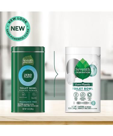 Seventh Generation Zero Plastic Foaming Toilet Bowl Cleaner - Fragrance Free 12.3 oz - Buy Online on GoSupps.com