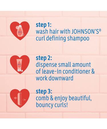 Johnson's Baby Kids Curl Defining Shampoo 13.6 fl oz - Nourish & Define Curls - Buy Online on GoSupps.com