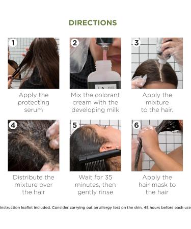LAZARTIGUE LA COULEUR ABSOLUE - Permanent Hair Dye with Professional Pigments - Ammonia PPD Resorcinol Mineral Oils and Silicone Free 1 box 5.35 - Chocolate - Buy Online on GoSupps.com