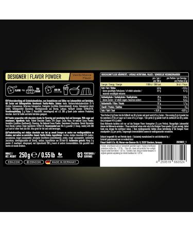 ESN Designer Flavor Powder Vanilla Mocca 250g - Low-Calorie Sweet Flavoring | Quality Made in Germany - Buy Online on GoSupps.com