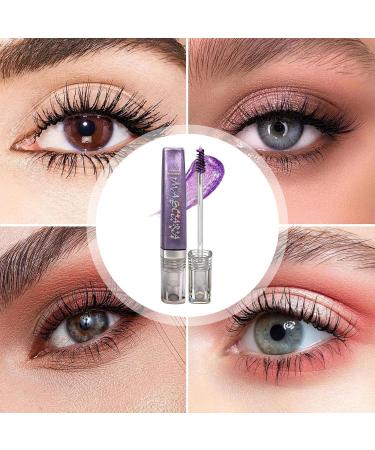 Glittery Mascara - 5g Sweat-Resistant Volumizing Balm - Waterproof and Smear-Proof - For Sensitive Eyes Women's Nights Out Weddings Performances and Luminous Effects - Buy Online on GoSupps.com