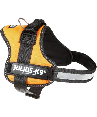 K9 Powerharness M/0 - Durable Orange Dog Harness for Ultimate Comfort & Control | International Shipping Available - Buy Online on GoSupps.com