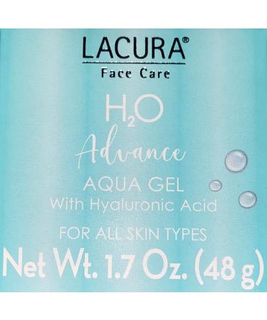 Lacura H2O Advance Aqua Gel with Hyaluronic Acid | Intensive 24-Hour Hydration for Soft Skin | Glycerin & Provitamin B5 Formula - Buy Online on GoSupps.com