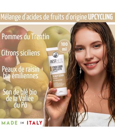 Glycolic Acid Scalp Scrub | Purifying Regenerating Refreshing Oily Scalp Exfoliator With Mineral Granules | Natural Hair Scrub For Itchy Scalp - Buy Online on GoSupps.com