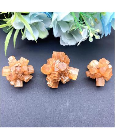 Natural Crystal Rough 1pc Natural Rare Orange Aragonite Quartz Mineral Crystal Cluster Shape Rough Stone Nepheline Specimen Healing Decoration - Buy Online on GoSupps.com