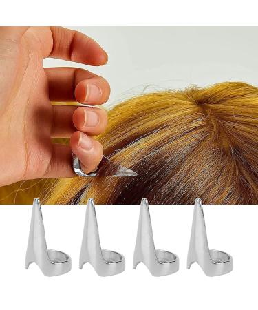 10-Piece Hair Cutting Tools Set | Metal Hair Separating Rings for Braiding & Highlighting | Essential Hair Selection Tools - Buy Online on GoSupps.com