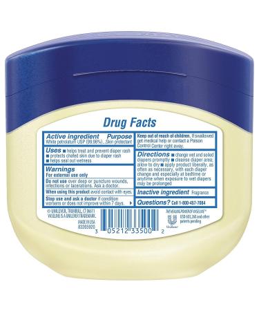 Vaseline Baby Petroleum Jelly 13 oz - Pack of 6 | Hydrating Skincare Essential - Buy Online on GoSupps.com