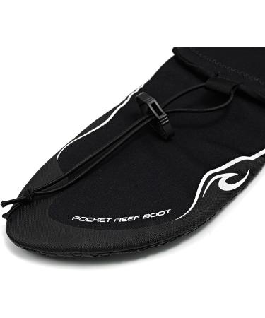 Rip Curl 1mm Pocket Reef Wetsuit Boot - Black | Size 7 - Buy Online on GoSupps.com
