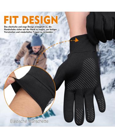 GXCROR Men's Touchscreen Winter Gloves - Perfect for Running Cycling & Outdoor Sports - Buy Online on GoSupps.com