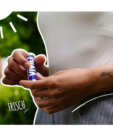 Buy Vivil Natural Peppermint Rolls - Sugar-Free Vegan Fresh Pastilles 30 Rolls (28g Each) - International Shipping Available - Buy Online on GoSupps.com