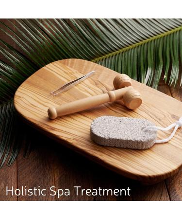 French Coconut Spa Gift Basket for Stress Relief - Father's Day & Thank You Gifts for Men and Women - Includes Pumice Stone, Bubble Bath, Epsom Salt, and Massage Roller - Buy Online on GoSupps.com