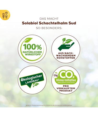 Solabiol Schachtelhalm Sud - Biological Plant Strengthener for Mushrooms | 1L Eco-Friendly Solution - Buy Online on GoSupps.com