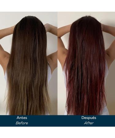 V quer Professional Power Color Mask Dyed Hair Vegan and Sulfate (Violet) Hair Colour Enhancer - 275ml - Buy Online on GoSupps.com