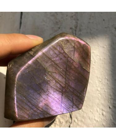 190g Natural Purple Labradorite Freeform Crystal Gemstone SpecimenReiki Stone Crystal Reiki - Buy Online on GoSupps.com