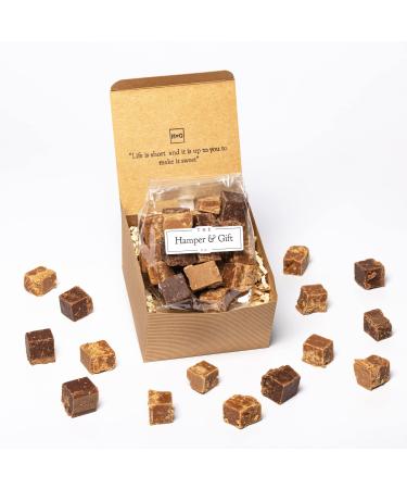 Fudge Gift Box - The Perfect Present for Him Her Husband Wife Boyfriend Girlfriend Son or Daughter Fudge Mix