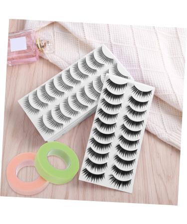 FRCOLOR 10 Rolls Grafting Eyelash Tape Clean Under Eye Patch Cosmetology Supplies Pink Duct Tape Eyes Natural Facial Lash Tools Janitorial Supplies Eyelid Face Non-woven Fabric Blindfold - Buy Online on GoSupps.com