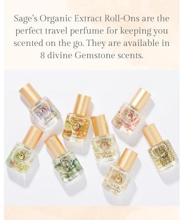 Turquoise Organic Perfume Oil Extract Roll-On by Sage- 1/4 oz Vegan & Cruelty-Free Marine Scent Waterflower Musk Blue Chamomile Grapefruit Turquoise 1/4 oz Extract Roll-On - Buy Online on GoSupps.com