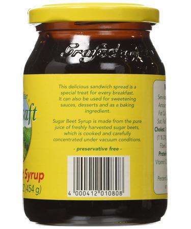 Organic Sugar Beet Syrup 16oz - Premium Quality Standard Packaging - Buy Online on GoSupps.com
