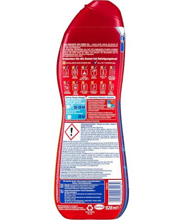 SOMAT Excellence Duo Power Gel - 58 Washes | Eco-Friendly Dishwasher Cleaning with Lemon & Lime | Sparkling Clean Dishes at Low Temperatures - Buy Online on GoSupps.com