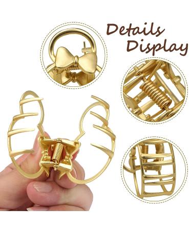 5PCS Mouse Lady Thick Hair Barrette | Vintage Metal Hair Claw Clips for Mouse Ears Theme Party | Non-slip Hair Accessories for Women, Girls, Kids - Buy Online on GoSupps.com