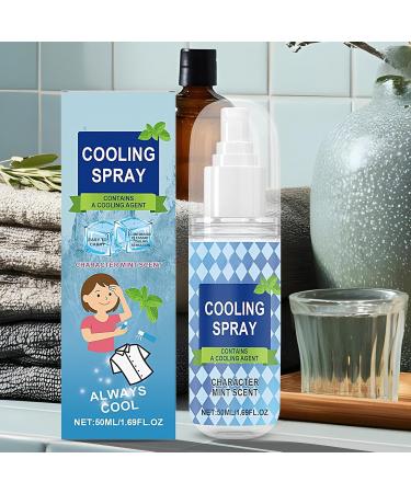 Refreshing Spray - Instant Refreshing Spray 50ml | Moisturizing Liquid Ice Mist with UV Protection for Instant Refreshing during Hot Weather Activities like Sports - Buy Online on GoSupps.com