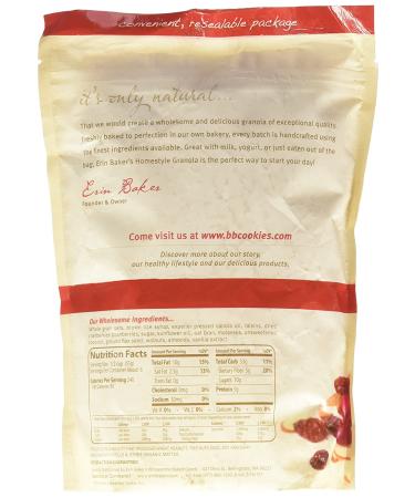 Erin Baker's Homestyle Granola with Ancient Grains, Fruit & Nut - 12 oz - Buy Online on GoSupps.com