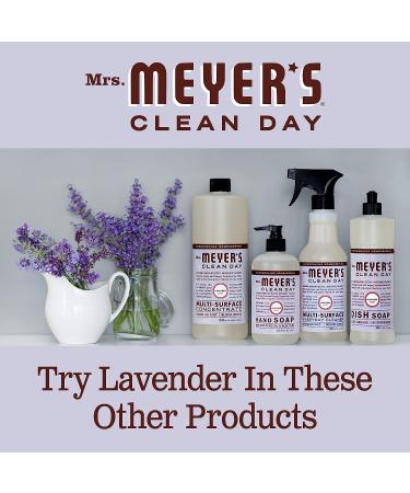 Mrs. Meyer's Lavender Liquid Dish Soap Refill - Biodegradable Formula - 48 fl. oz - Buy Online on GoSupps.com