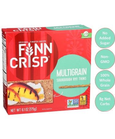 Finn Crisp Multigrain Pack of 3 - Authentic Finnish Snacks - Buy Online on GoSupps.com
