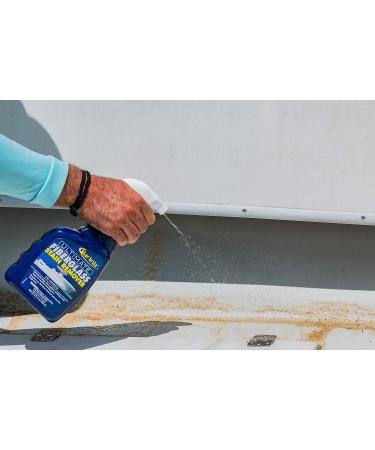 Ultimate Fiberglass Stain Remover - Marine Grade Rust & Waterline Stains Cleaner - STAR BRITE 16 Oz Gel Spray for Boats & More - Buy Online on GoSupps.com