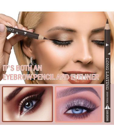 7Pcs Multicolor Waterproof Eyebrow Pencil & Eyeliner Set - Long Lasting Smudge Proof Makeup for Women - Buy Online on GoSupps.com