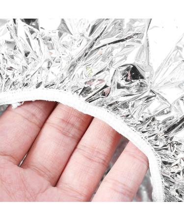 PRETYZOOM 10 pi ces Lot de Bonnets Cheveux Aluminium Chauffants lastiques Protection Thermique pour Soins Capillaires Maison et Salon Unique Adaptable - Buy Online on GoSupps.com