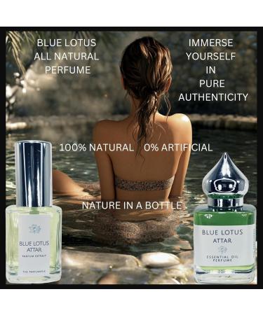 Buy Blue Lotus Attar | Natural Essential Oil Perfume Spray - 30ml | Vegan Gluten-Free Phthalate & Paraben-Free | International Shipping - Buy Online on GoSupps.com