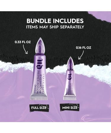 Urban Decay Eyeshadow Primer Potion Set - Nude Eye Primer for Crease-Free Makeup - Long-lasting Formula for Oily Lids - 0.33 Fl. Oz + 0.16 Fl. Oz - Buy Online on GoSupps.com