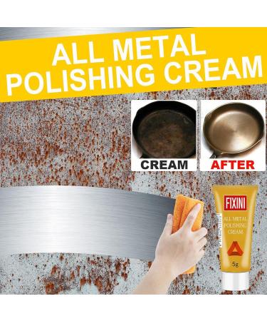 5g All Metal Polishing Cream Metal Cleaning Creme Gold Copper Silver Cleaner Stainless Steel Cleaner Tarnish Remover for auto Interior Accessories Polish Protector for Car Halatua - Buy Online on GoSupps.com