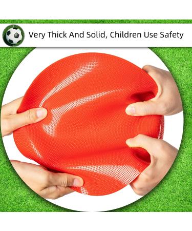 Non-Slip Rubber Spot Markers 10 Inch - Set of 12 for Football & Basketball Training - Buy Online on GoSupps.com