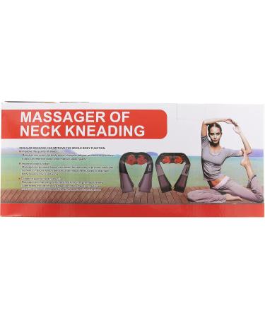 Takrink Shiatsu Neck & Back Massage Device - 16 Massage Balls Adjustable 3 Speeds & 1.8m Cord - Relieve Shoulder Pain & Tension - International Shipping Available - Buy Online on GoSupps.com