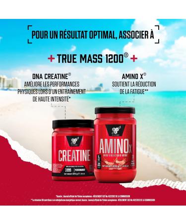 BSN True Mass 1200 Protein Powder Mass Gain with Whey and Carbohydrate Isolate Weight & Muscle Gain & Post Workout Recovery Chocolate Milkshake Taste 15 Servings 4.8 kg - Buy Online on GoSupps.com