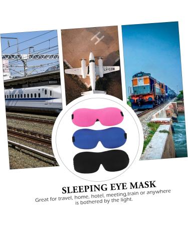 Shop Gatuida 24 Pcs 3D Sleep Mask Set - Comfortable Eye Shades for Travel & Relaxation | Polyester Blindfolds & Night Masks - Buy Online on GoSupps.com