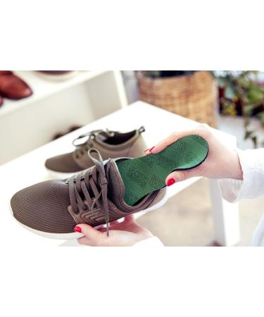 Buy Kaps Active Carbon Shoe Insoles - Odor Absorbing Comfortable Unisex 6-Pair Set | Size 37 EUR / 6 US Women - International Shipping - Buy Online on GoSupps.com
