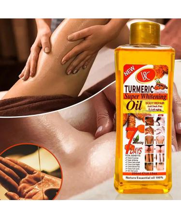 Soft 7 Oil Organic Soft 7 Turmeric Oil for Skin Lightening Turmericoil for Face and Body Natural Moisturizing Nourishing 200ML - Buy Online on GoSupps.com