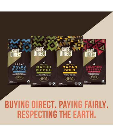 Caf direct Machu Picchu Caf Arabica Moulu Bio Fairtrade 227g (Lot de 6) - Buy Online on GoSupps.com