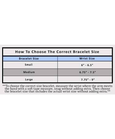 MAGNETJEWELRYSTORE 2-Tone Stainless Steel Magnetic Therapy Bracelet - Small Size 6-6.5 - Buy Online on GoSupps.com
