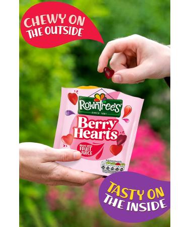 Nestl Rowntree s Berry Hearts 115g - Buy Online on GoSupps.com