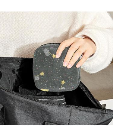 GIAPB Winter Pattern Color Period Bag Sanitary Napkin Storage & Travel Makeup Pouch - Buy Online on GoSupps.com