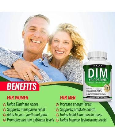 IJK Supplement 910mg with BioPerine - Hormone Balance & Estrogen Metabolism Support - Menopause Acne PCOS - 60 Capsules - Buy Online on GoSupps.com