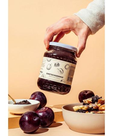 Buy KoRo Plum Jam 800g | No Added Sugar | Pure Fruit Enjoyment for Bread & Baking - International Shipping Available - Buy Online on GoSupps.com