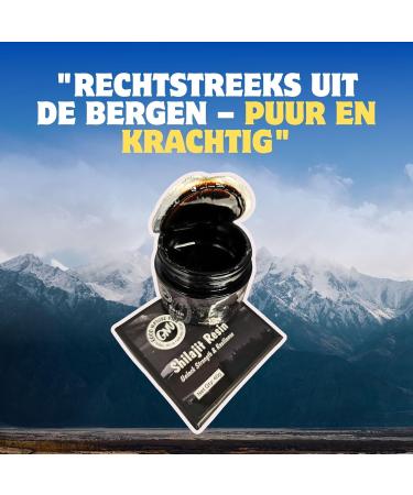  Good Nature Vibe Shilajit Resin 40 grams - 100% Natural & Pure Himalayan Shilajit - Buy Online on GoSupps.com