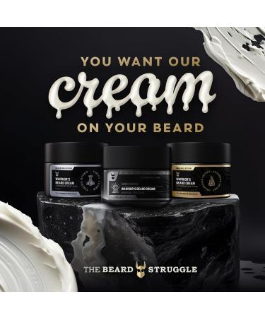 Beard Struggle Asgardian Secret Beard Butter - Hydrating Beard Cream with Avocado & Jojoba Oils - 50g Moisturizer & Softener for Men - Buy Online on GoSupps.com