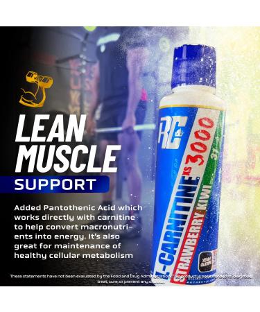 Ronnie Coleman L-Carnitine XS 3000 Liquid - Amino Acids for Metabolism & Muscle Strength - Mixed Berry 16oz - Buy Online on GoSupps.com