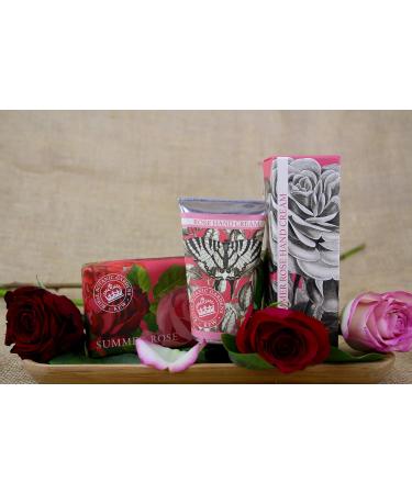 The English Soap Company Royal Botanical Gardens Kew Hand Cream Rose Hand Cream Moisturising Hand Cream for Men and Women Summer Rose Scent 75ml - Buy Online on GoSupps.com